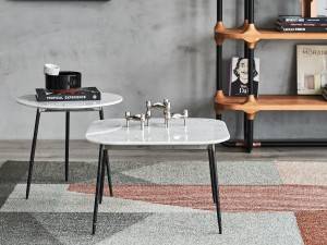 Modern Coffee Marble Table Top With Base