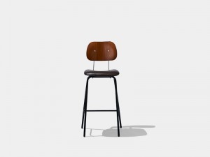 Top designer furniture bar stools for cafe with back