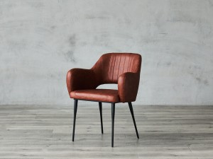Moderna hotelska stolica za slobodno vrijeme Kožna stolica