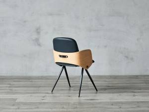 Modern Design Coffee Use Metal Frame Arm Chairs