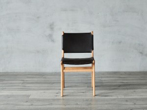 Vintage Solid Wood Dining Chair Nrog Upholstered