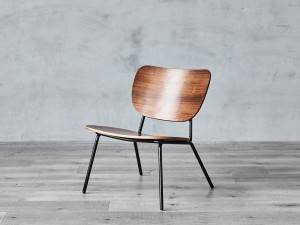 Moderna stolica za slobodno vrijeme sa ramom i poliwoodom