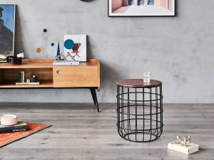 Modernong Deaign Round Wood Coffee Table