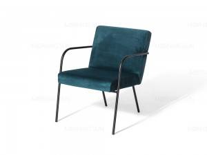 Home Office Public Use Fabric Lounge Chair