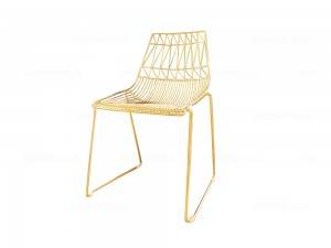 I-Industrial Steel Outdoor Dining Chair