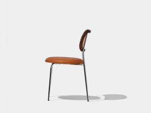 Table et chaises de porte commerciales chaises design de salon avec dossier