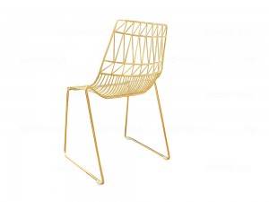 I-Industrial Steel Outdoor Dining Chair