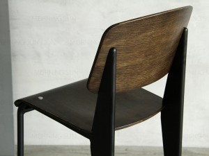 Vintage Industrial Upholstered High Bar Chair