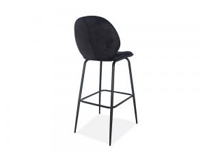 Барный стул из ткани нового дизайна в современном стиле для использования внутри помещений