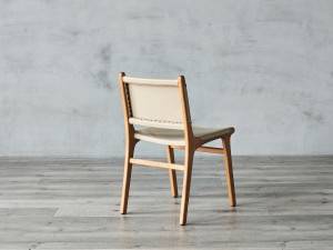 Cadeiras de couro francesas para sala de estar para hotel