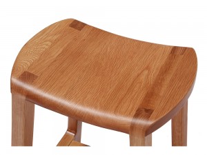 Solid Wood Barstol moderne stol