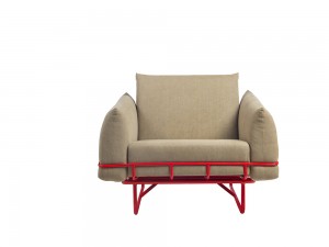 Bagong Modelong European Fabric Sofa