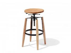 Unique Design With Round Wooden Seat and Legs