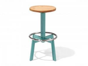Fashion Home Living Room Round Wooden Stool