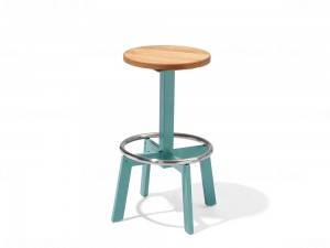 Fashion Home Living Room Round Wooden Stool