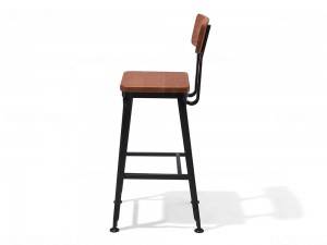 Фасонируйте домашние стулья барного стула живущей комнаты с спинками
