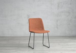 Металл конференц-зала простого дизайна обедая стулья