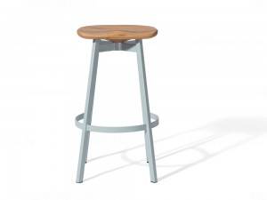 Едноставен и исклучителен дизајн Стол за столчиња за бар