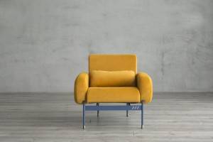 Мебел за живеење на животниот стил Модерен дизајн Италијански софа од ткаенина