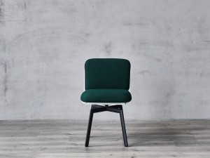 Висококвалитетно столче за трпезарија со нов дизајн со модерна ткаенина