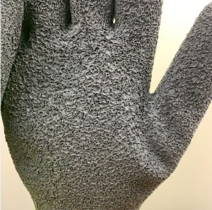 Anti-cold winter use working gloves latex coated WLA509B