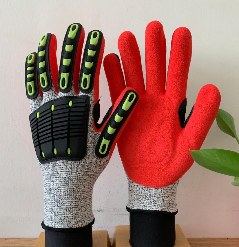 professional factory for Touch Screen Safety Gloves -
 ITEM NO. TDMDQ408B-red – Handprotect