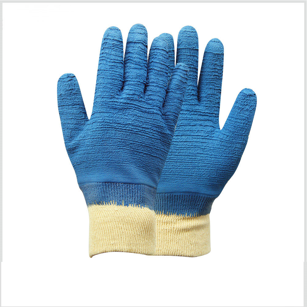 Cotton Heavy duty Latex Glove