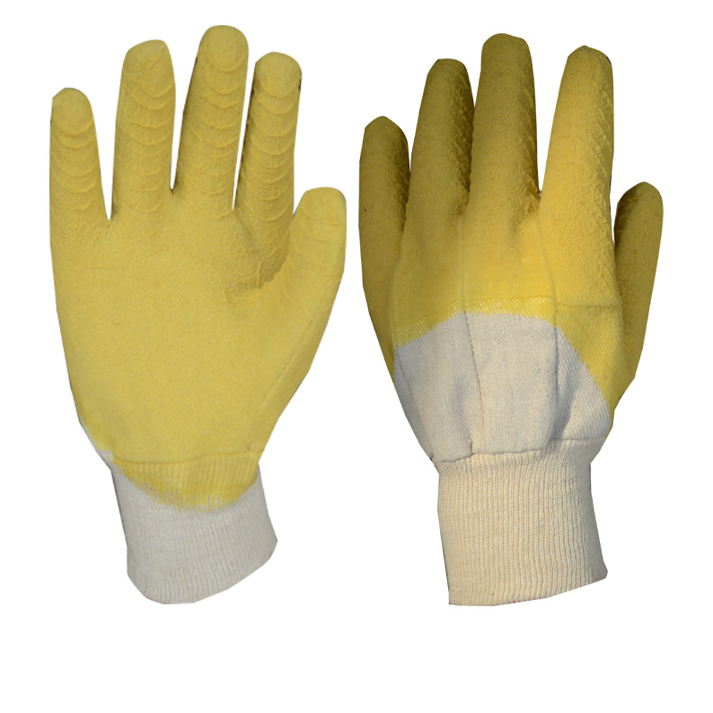 2019 New Style Rubber Coated Cotton Gloves -
 ITEM NO. LA50W-3/4 – Handprotect