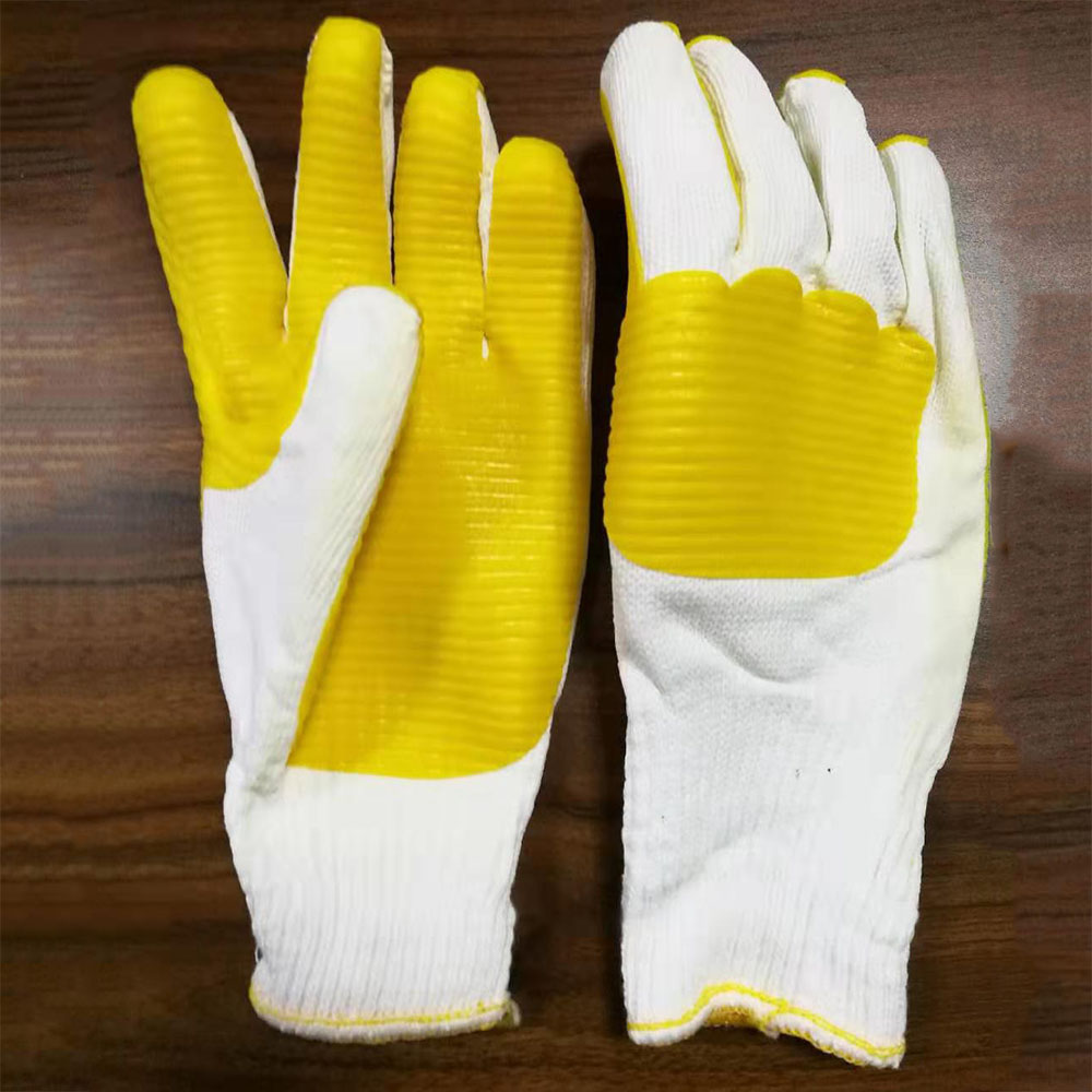 Latex Pieced Gloves နှင့် Latex Coated လက်အိတ်များ