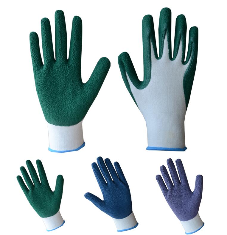 Bamboo liner Latex Foam Glove