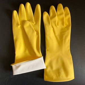 Кујнски чистење гумени латекс ракавици за домаќинство HLA003