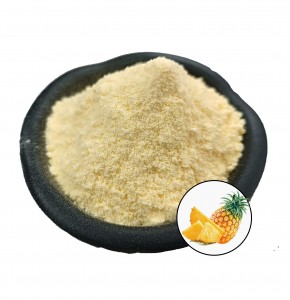 Natural Pineapple Fruit Powder For Baking and beverages