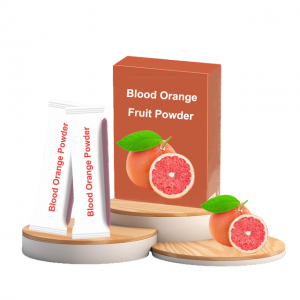 Custom Packing Instant Blood Orange Juice Fruit Powder for Solid Drink