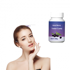 OEM Acai Berry Tablet Candy for Dietary Fruit and Vegetable Fiber