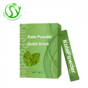 OEM Wholesale Instant Kale Powder Fruit le meroho bakeng sa Dietary Fiber Meal Meal Replacement