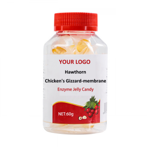 Hawthorn Chicken’s s Gizzard-membrane Enzyme Jelly Candy for Digestion