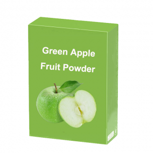 Custom Packing Water-Soluble Green Apple Juice Fruit Powder for Solid Drink
