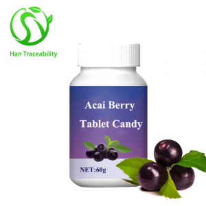 ממתק OEM Acai Berry Tablet עבור סיבים תזונתיים של פירות וירקות