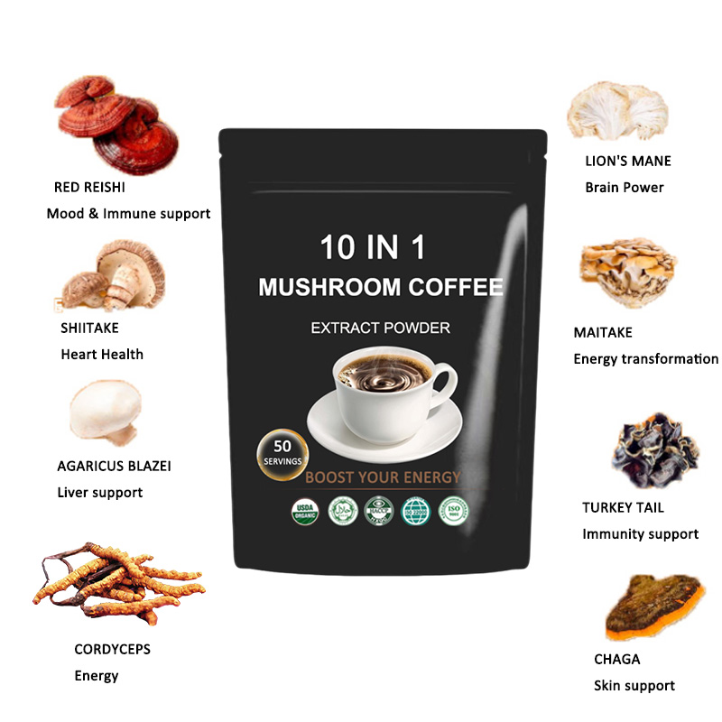 버섯 커피 가루의 마법: 건강과 웰빙을 위한 강력한 비약