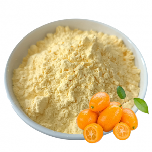 Custom Packing Water-Soluble Kumquat Juice Fruit Powder Calamondin Orange Powder for Solid Drink
