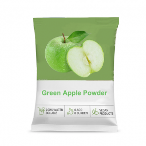 Custom Packing Water-Soluble Green Apple Juice Fruit Powder for Solid Drink