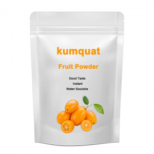 Custom Packing Water-Soluble Kumquat Juice Fruit Powder Calamondin Orange Powder for Solid Drink