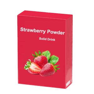 Natural Instant Soluble Organic Concentrated Strawberry Fruit Juice Powder