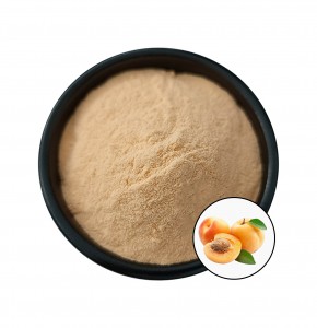 Whole water soluble apricot fruit powder