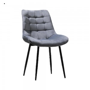 Wholesale China Princess Velvet Dining Chair Manufacturers Suppliers –  Hot-selling China Velvet Furniture Supplier Contemporary Lafayette Navy Velvet Upholstered Dining Chair  – Haosi