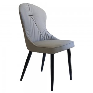 Dining Room Armchairs Set of 4 Steel Legs Velvet Cushion Modern Chairs