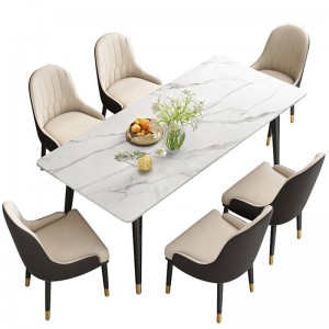 Famous Discount 36 Round Dining Table Set Factories –  marble dining table for dining room  – Haosi