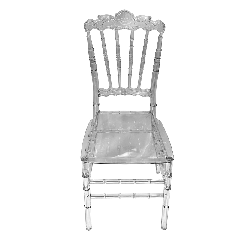 China manufacturer Hot sale luxury event rental clear wedding acrylic plastic resin ghost chair for events