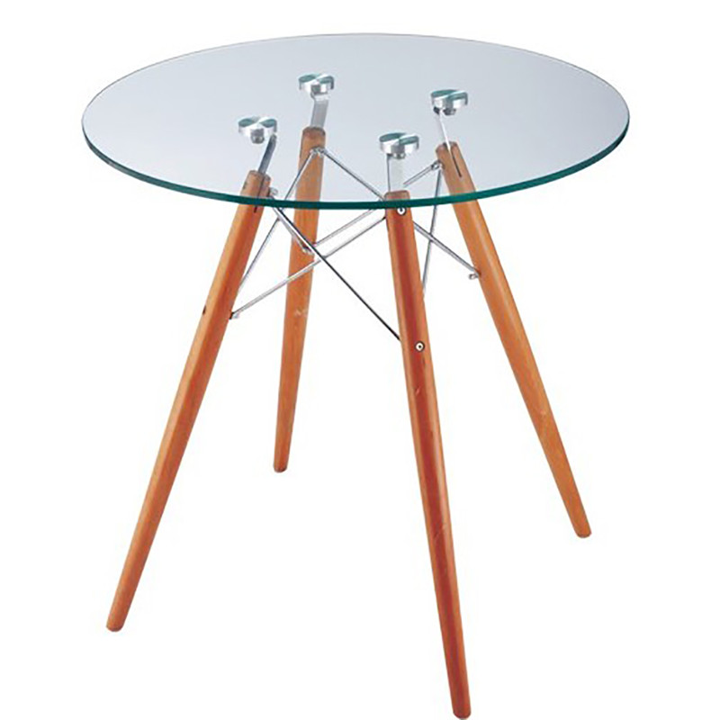 Glass top dining table sets