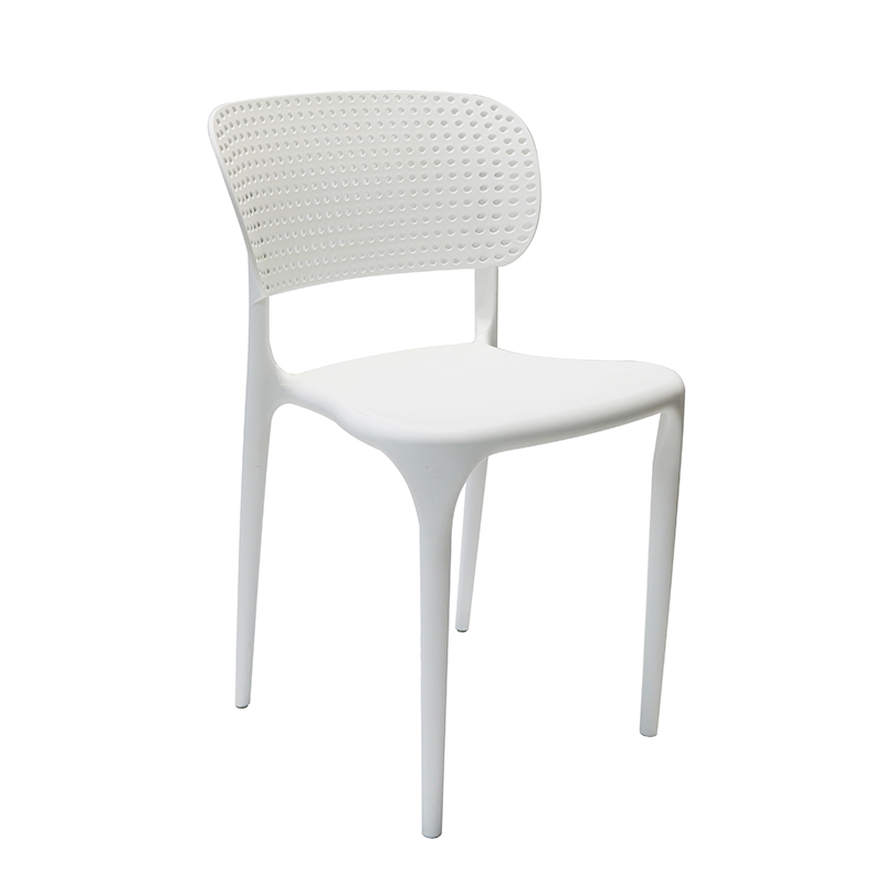Cheap price Stackable Outdoor Chair PET PVC PP Leisure Dining Chair Plastic Chair For Garden
